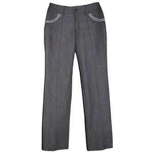 Alexandre Herchcovitch Gothic Goth Designer Jeans Denim Pants Straight Size US 6